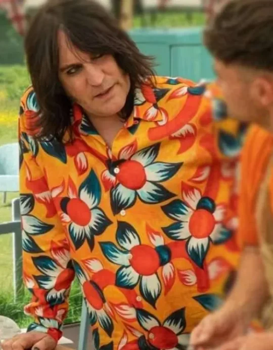 Bake Off Noel Fielding Floral Shirt