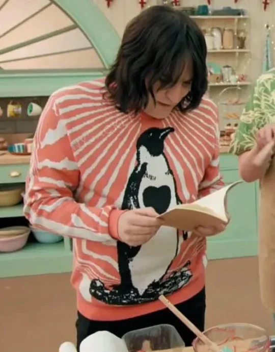 Great British Bake Off Noel Fielding Penguin Jumper