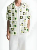 Great British Bake Off S015 Green Crochet Shirt