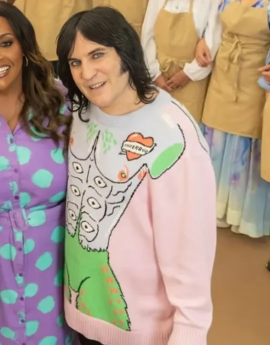 Great British Bake Off S15 Noel Fielding Beasts Jumper