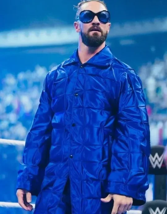 Seth Rollins Friday Night Blue Suit