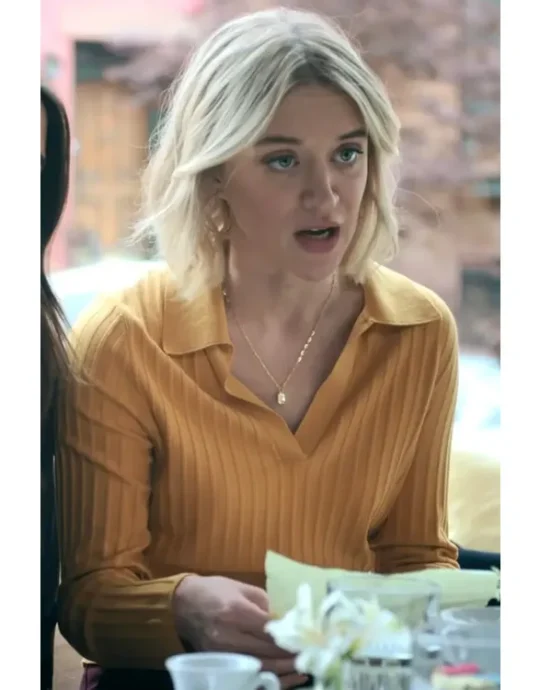 Chelsea Frei Yellow Sweater
