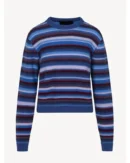 The Life List 2025 Sofia Carson Blue Striped Sweater