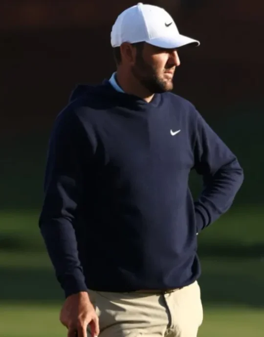 The Players Championship 2025 Scottie Scheffler Blue Hoodie
