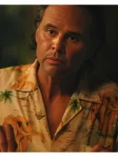The White Lotus S03 Walton Goggins Elephants Print Shirt