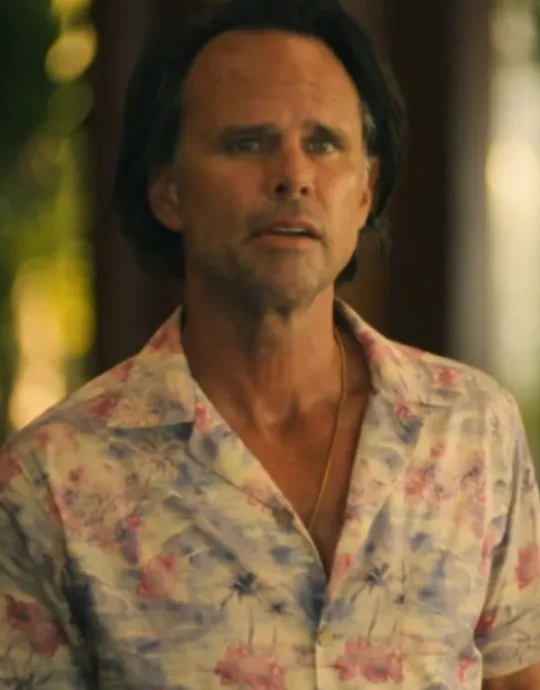 The White Lotus S3 Walton Goggins Floral Shirt