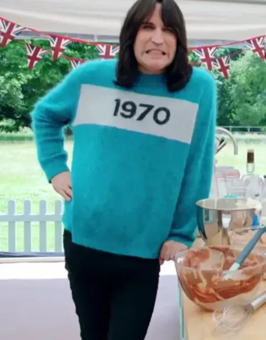 Bake Off Noel Fielding 1970 Jumper