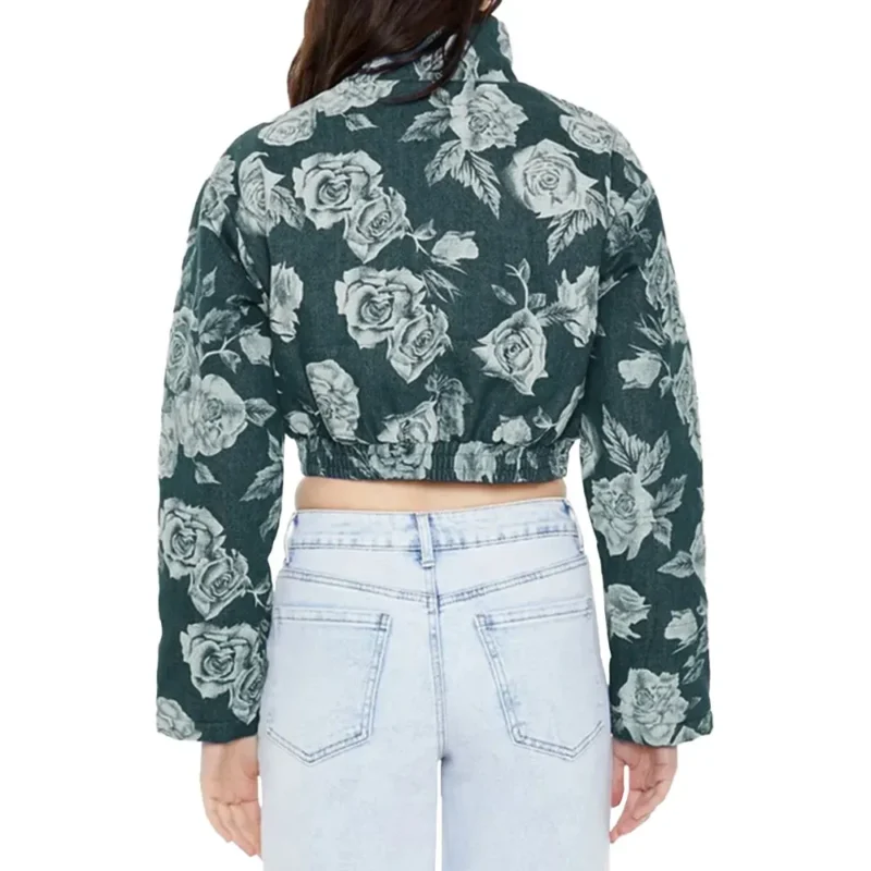 All American S07 Alexis Chikaeze Rose Print Jacket