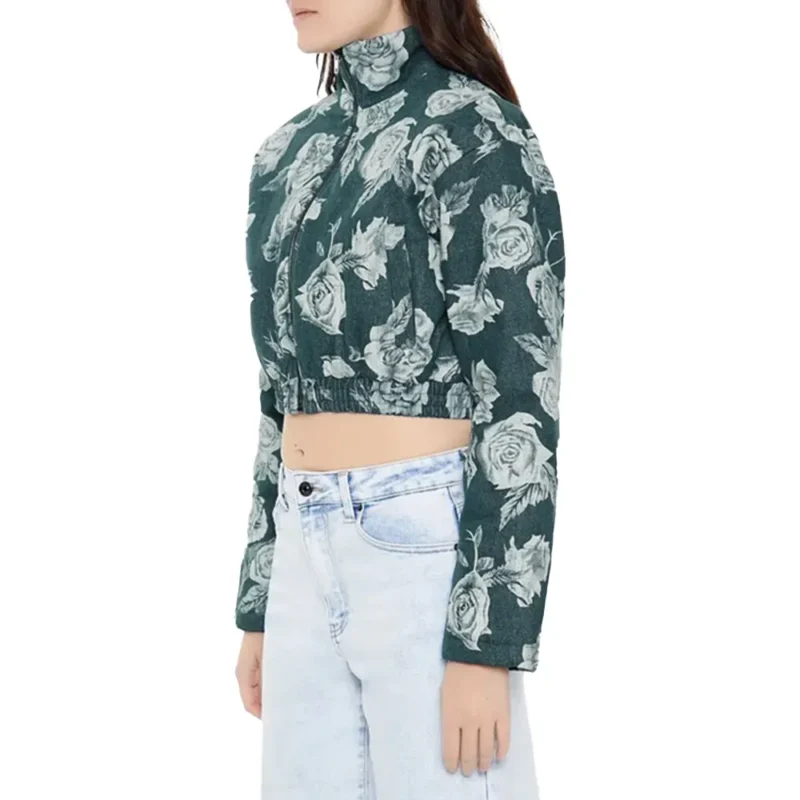All American S07 Alexis Rose Print Jacket