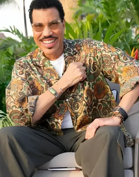 American Idol S23 Lionel Richie Floral Shirt