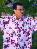 American Idol S23 Lionel Richie Purple Floral Shirt