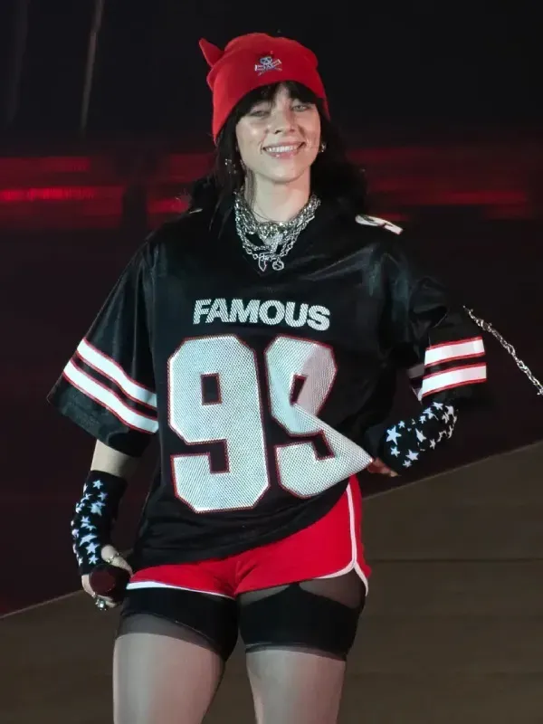 Billie Eilish Famous Black Jersey