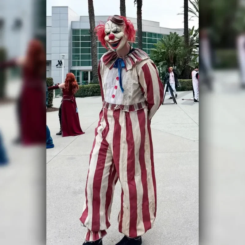Clown in a Cornfield Red Suit 2025