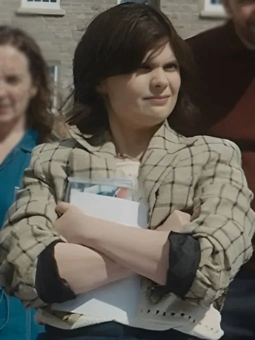 Death Valley Gwyneth Keyworth Plaid Blazer