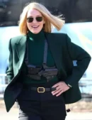 Dexter Resurrection 2025 Uma Thurman Green Blazer