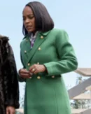 Grosse Pointe Garden Society S01 Aja Naomi King Green Coat