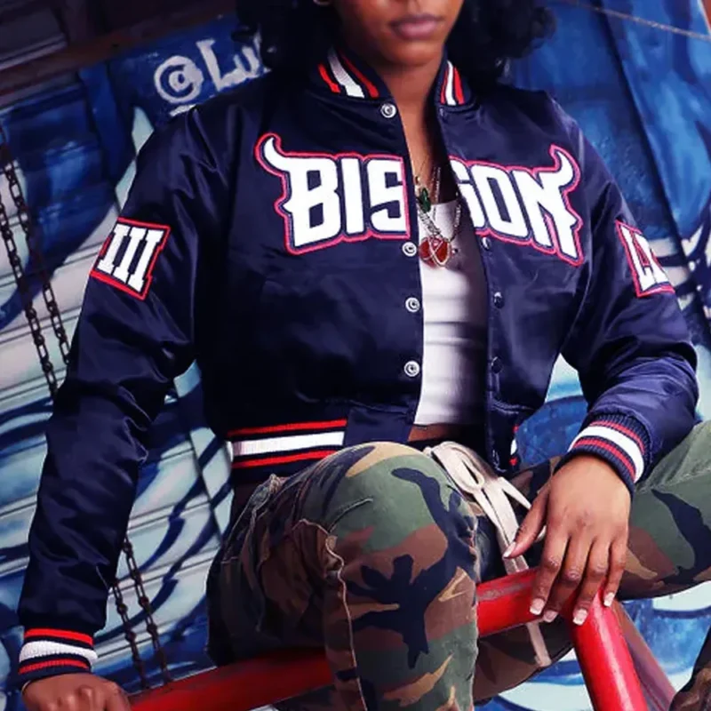 Howard University Satin Blue Jacket