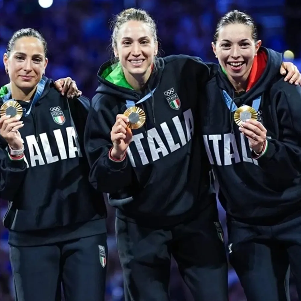 Italia Black Hoodie 2025