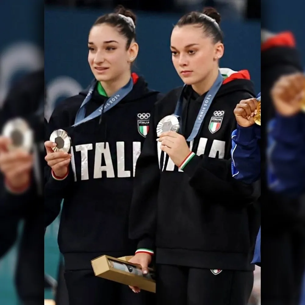 Italia Olmpics Black Hoodie 2025
