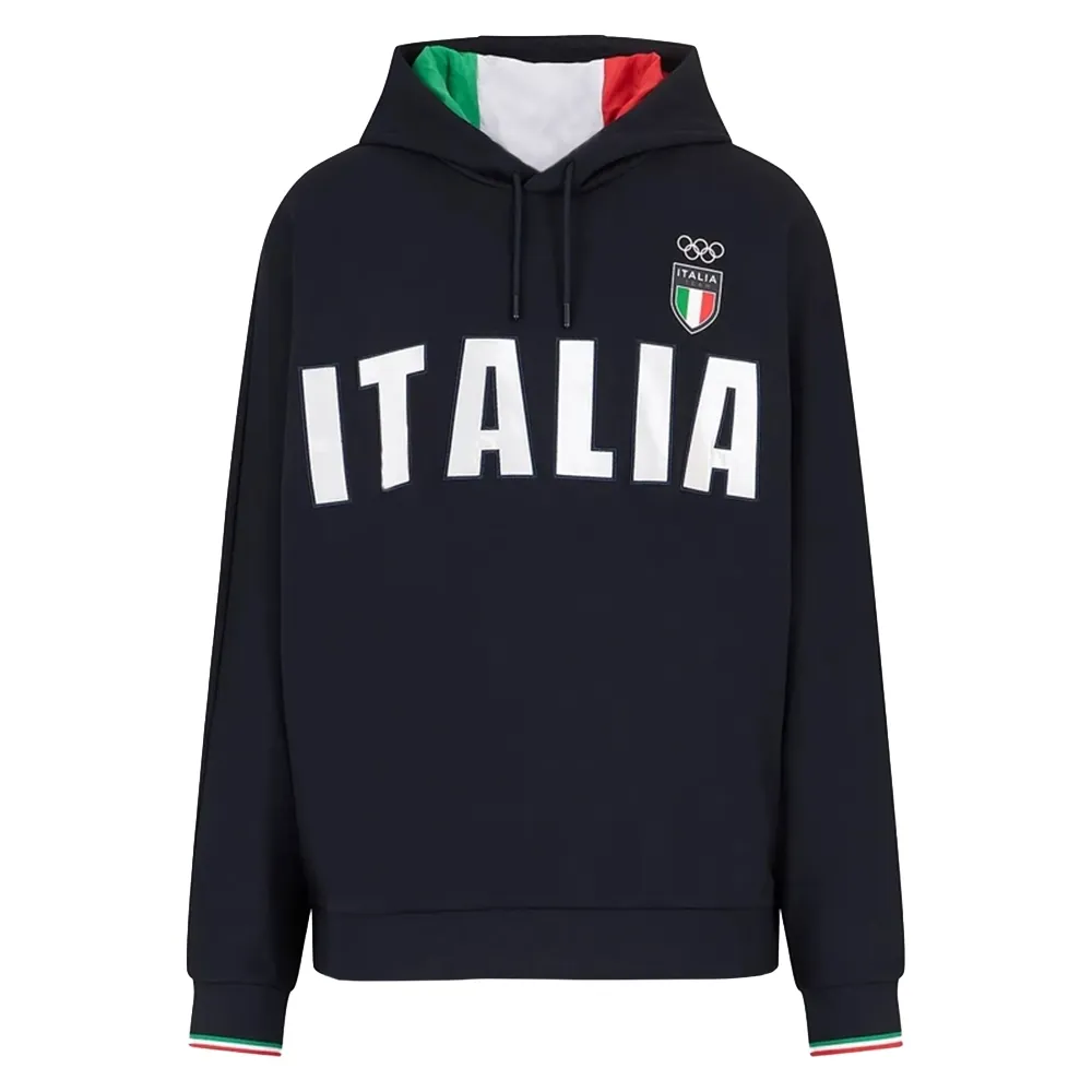 Italia Olmpics Black Hoodie