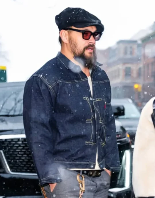 Jason Momoa NY Blue Denim Jacket