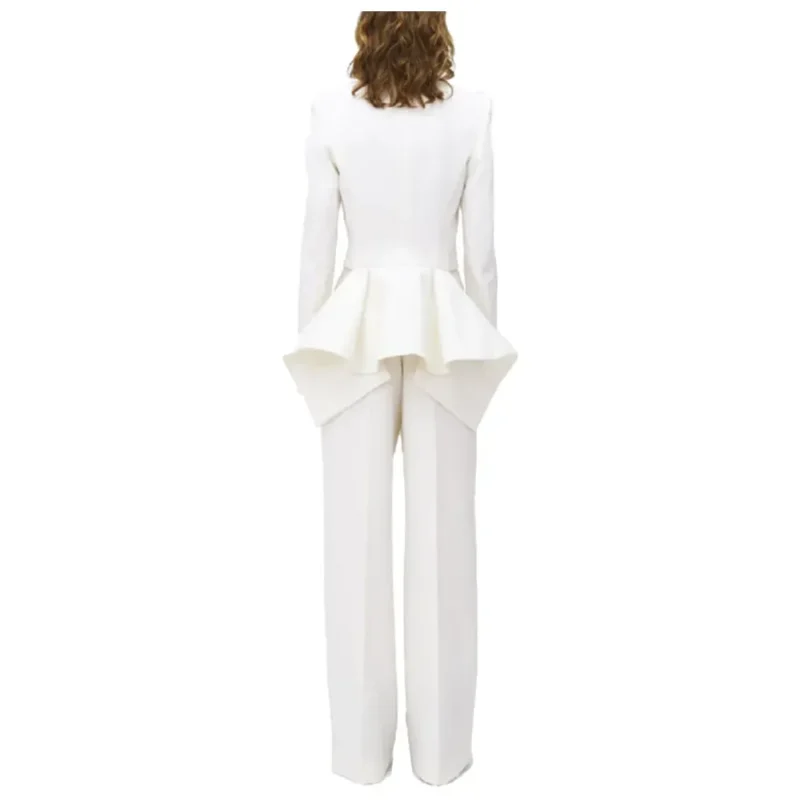 Jimmy Kimmel Live Meghann Fahy White Blazer