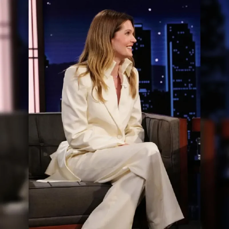 Jimmy Kimmel eghann Fahy Blazer