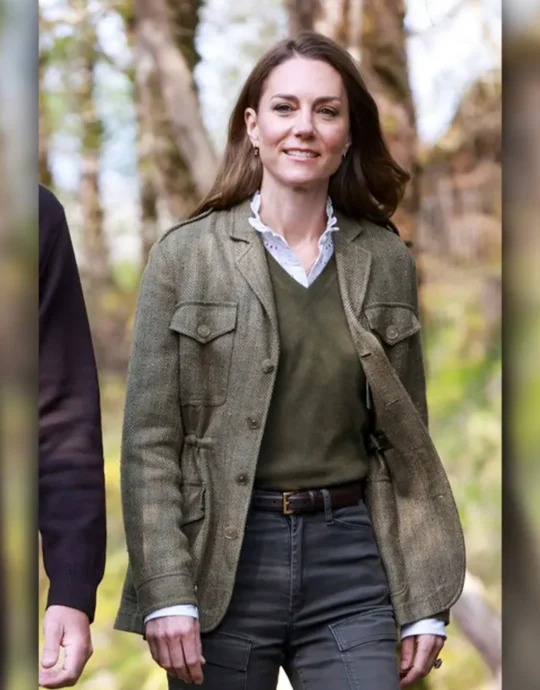 Kate Middleton Scotland Forest Blazer