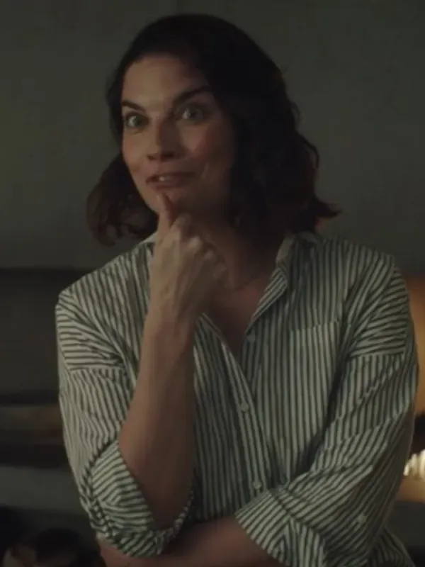 Nine Perfect Annie Murphy Striped Shirt