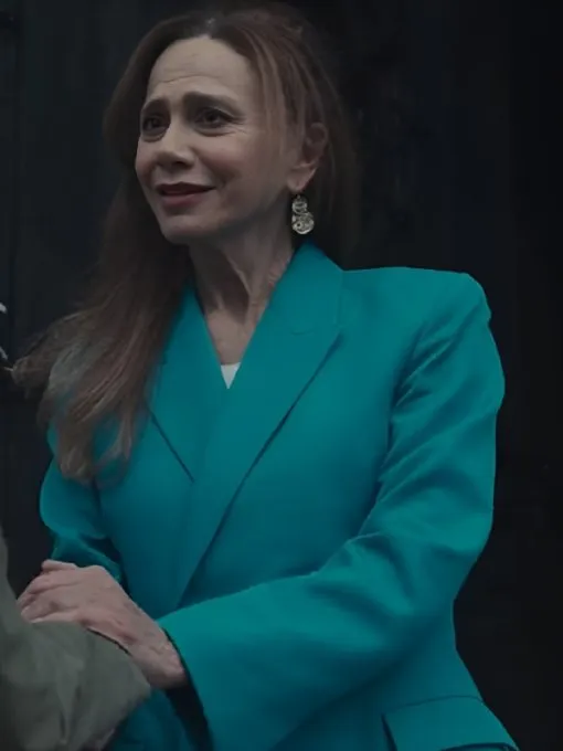 Nine Perfect Strangers Lena Olin Blue Suit