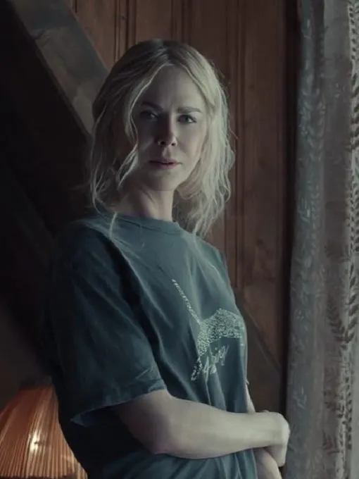 Nine Perfect Strangers Nicole Kidman Leopard Tee