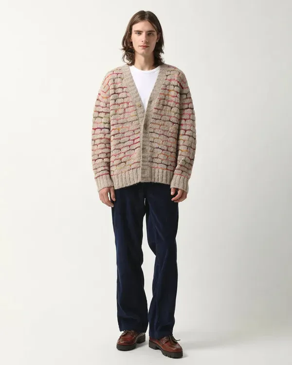 No Good Deed 2024 O-T Fagbenle Patterned Cardigan