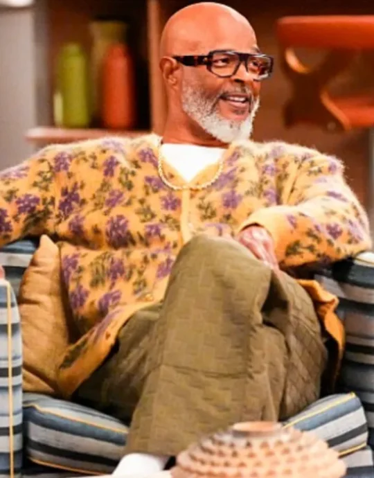 Poppas House Damon Wayans Floral Cardigan