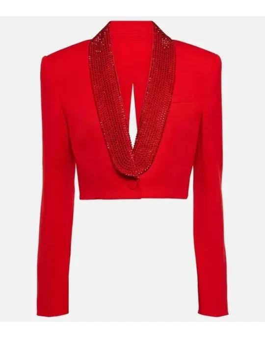 Ransom Canyon 2025 Meta Golding Embellished Blazer