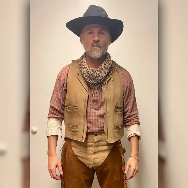 Rust Marty Lindsey Brown Vest