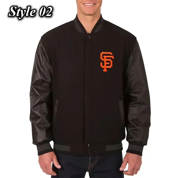 San Francisco Giants Black Jacket 2025