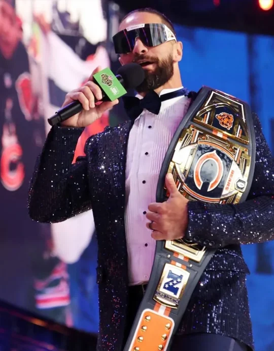 Seth Rollins 2025 Draft Blue Blazer