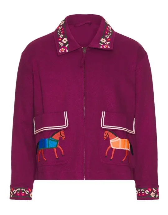 Small Achievable Goals Evan Burgundy Jacket