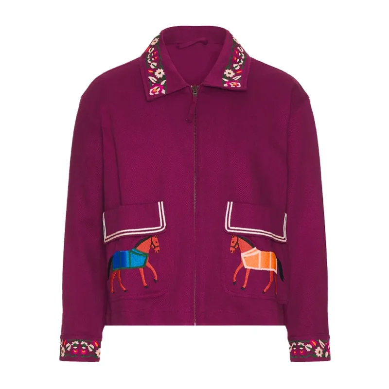 Small Achievable Goals Evan Burgundy Jacket