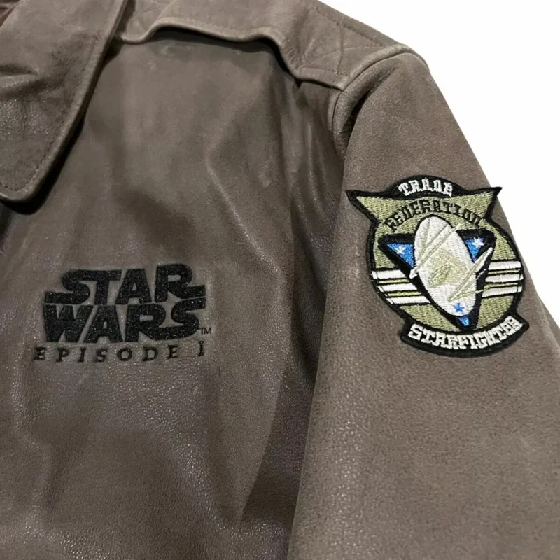 Star Wars Starfighter Leather Jacket 2025