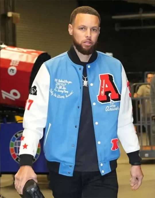 Stephen Curry Allen Iverson Jacket