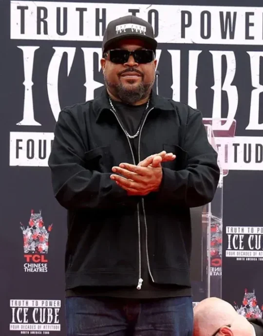 TCL Chinese Theater Ice Cube Black Jacket