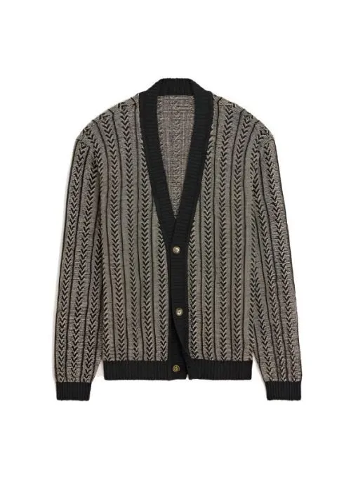 The Today Show Tom Francis Grey Cardigan