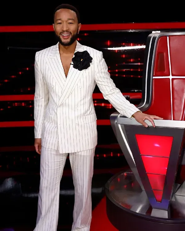The Voice S Pinstripe Suit