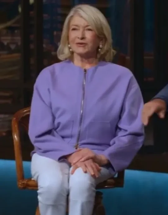Yes Chef Martha Stewart Purple Jacket