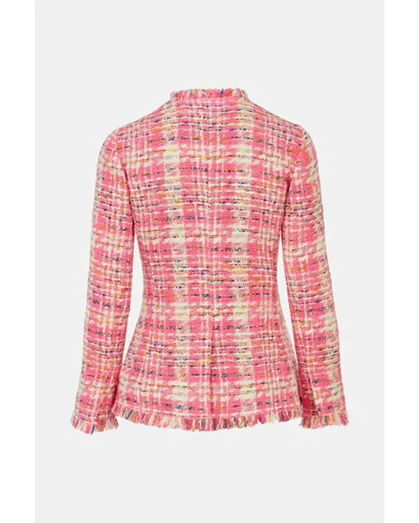 America’s Newsroom Dana Perino Pink Tweed Jacket