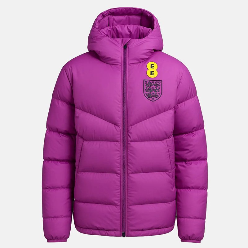 Women’s Purple Puffer Jacket