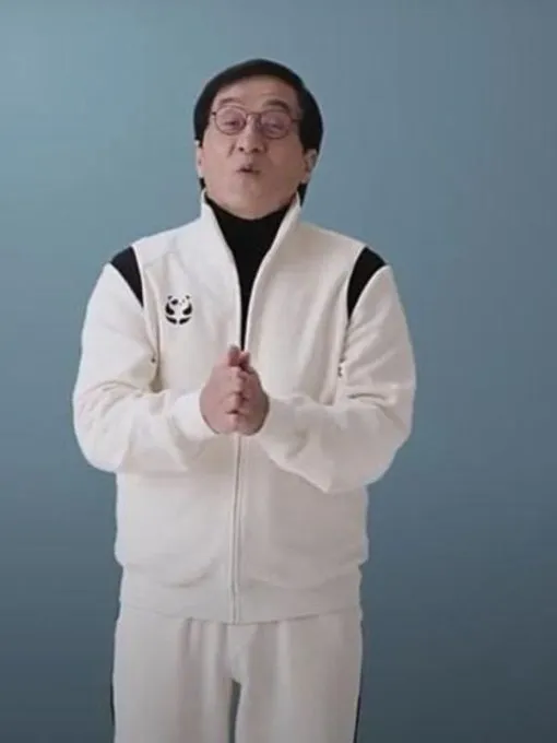 Karate Kid Legends Jackie Chan White Panda Jacket
