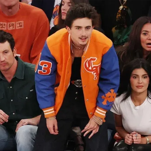Knicks Game Timothee Chalamet Jacket