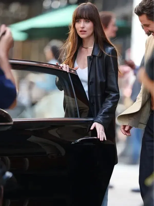Materialists Dakota Black Leather Jacket